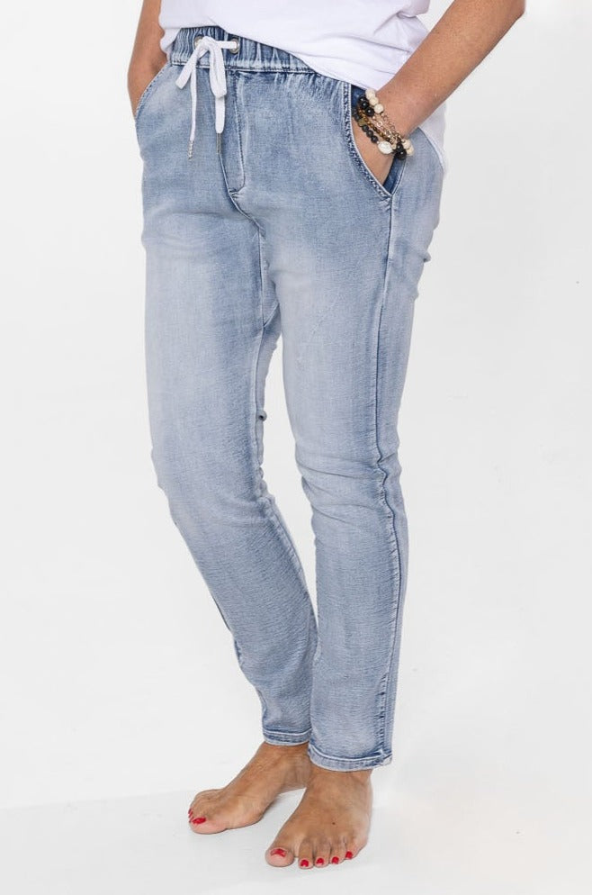 Buy Blue Track Pants for Women by Deal Jeans Online | Ajio.com